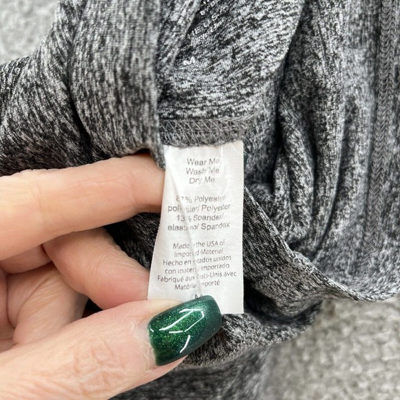 Beyond the Bump Yoga Leggings Gray Capri Comfort Stretch Maternity - Picture 9 of 11